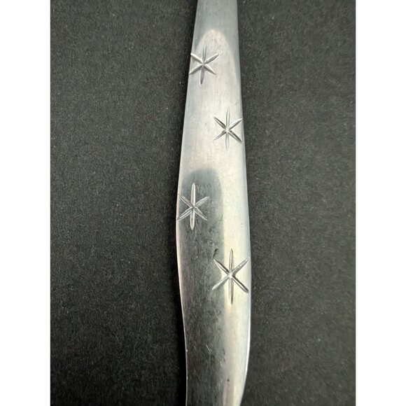 Vintage Marcrest Stainless Steel Pie Server MCM Atomic Star - Picture 3 of 6